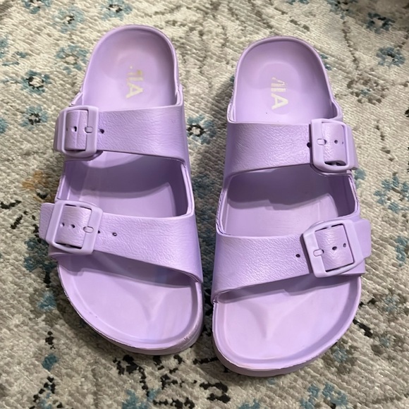 MIA Lavender Slide Sandal Size 6 - Picture 2 of 16